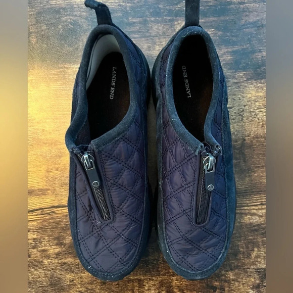 Lands End | womens zip moc shoes. Size: 7B - Picture 2 of 15